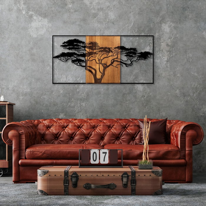 Wallity Acacia Tree - 328 Negro y nogal